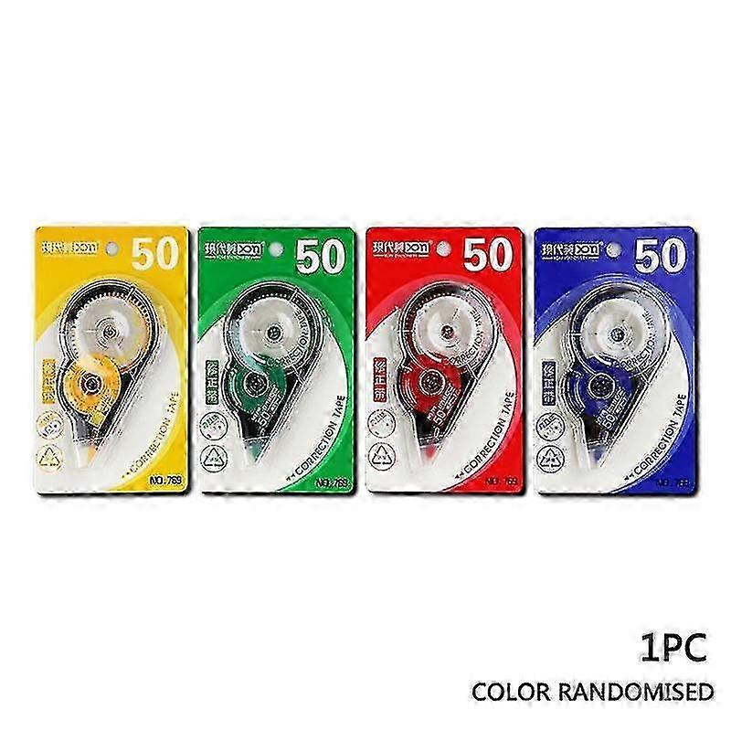 50M Correction Tape Roller Stationery Large Capacity Supplies Random Stud