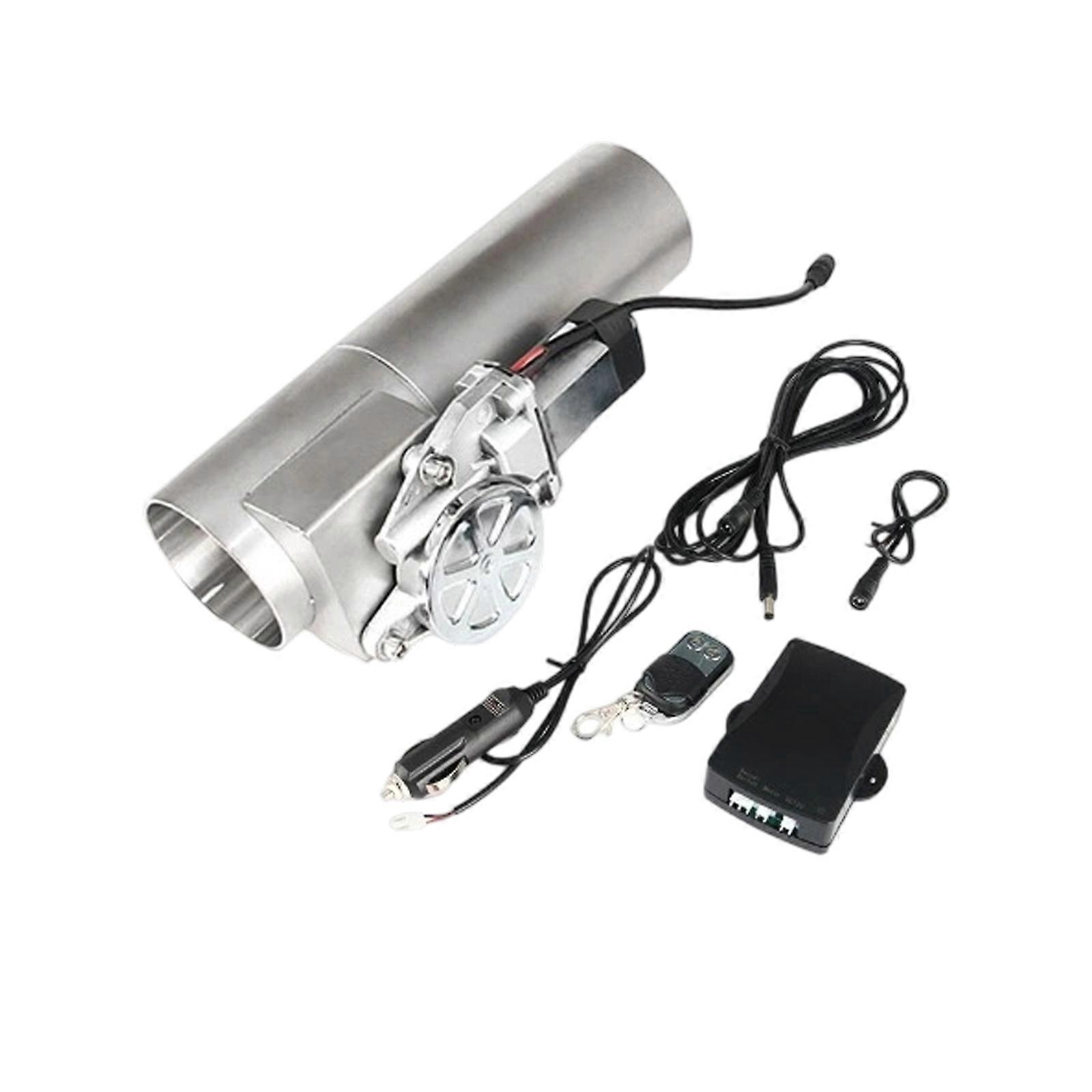 High Performances Precise Engineered Stainless Steel Exhaust Valves Remote Control Kit Optimized Airflows Adjustment  76mm