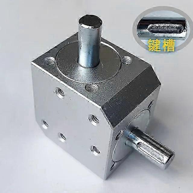 Module 20 Teeth 90 Angle Drive Steering Unit Hare Accelerator Speed Ratio 1:1 Double 8mm Axle
