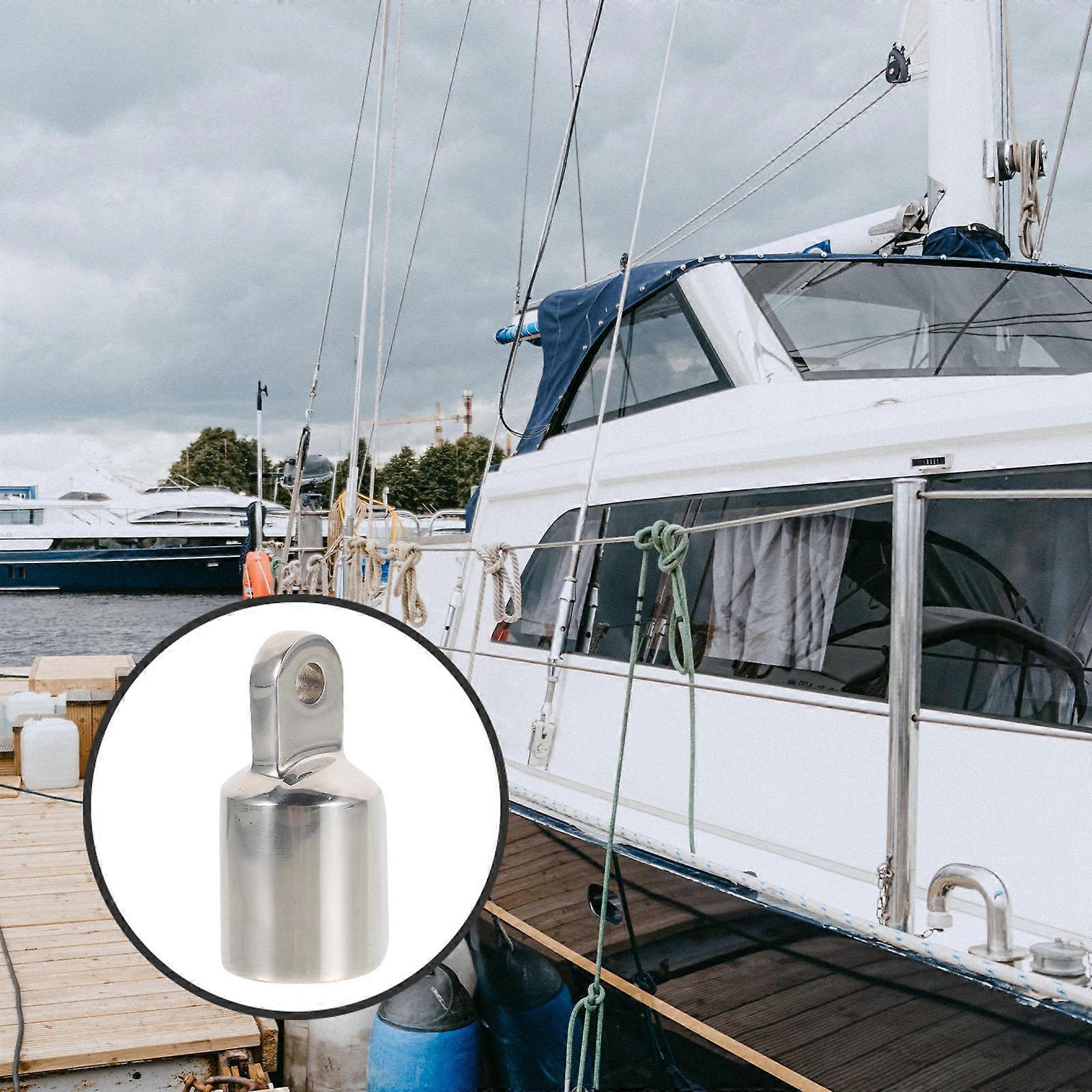 Eye End Canopy Fitting Yacht Cap Part Eye End Cap For Rv Bimini Top Supply