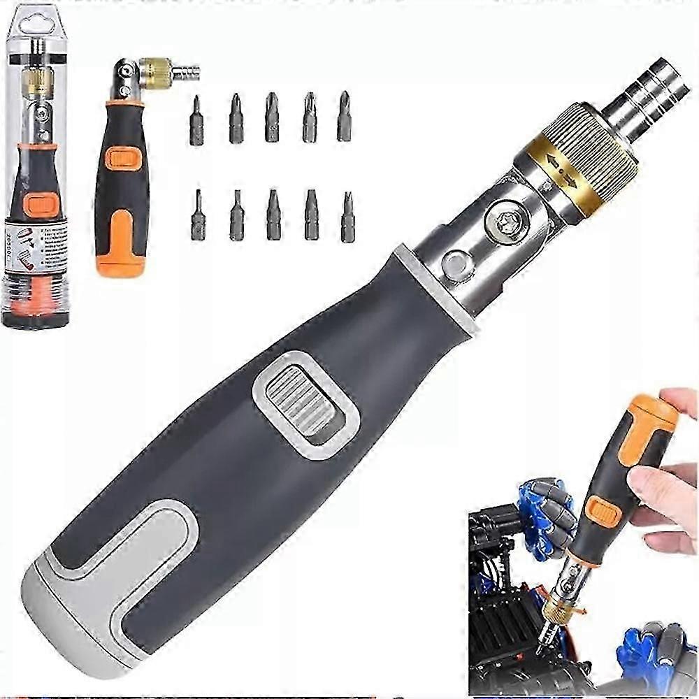 10 in 1 Multi-angle Ratchet Screwdriver Professional Tools