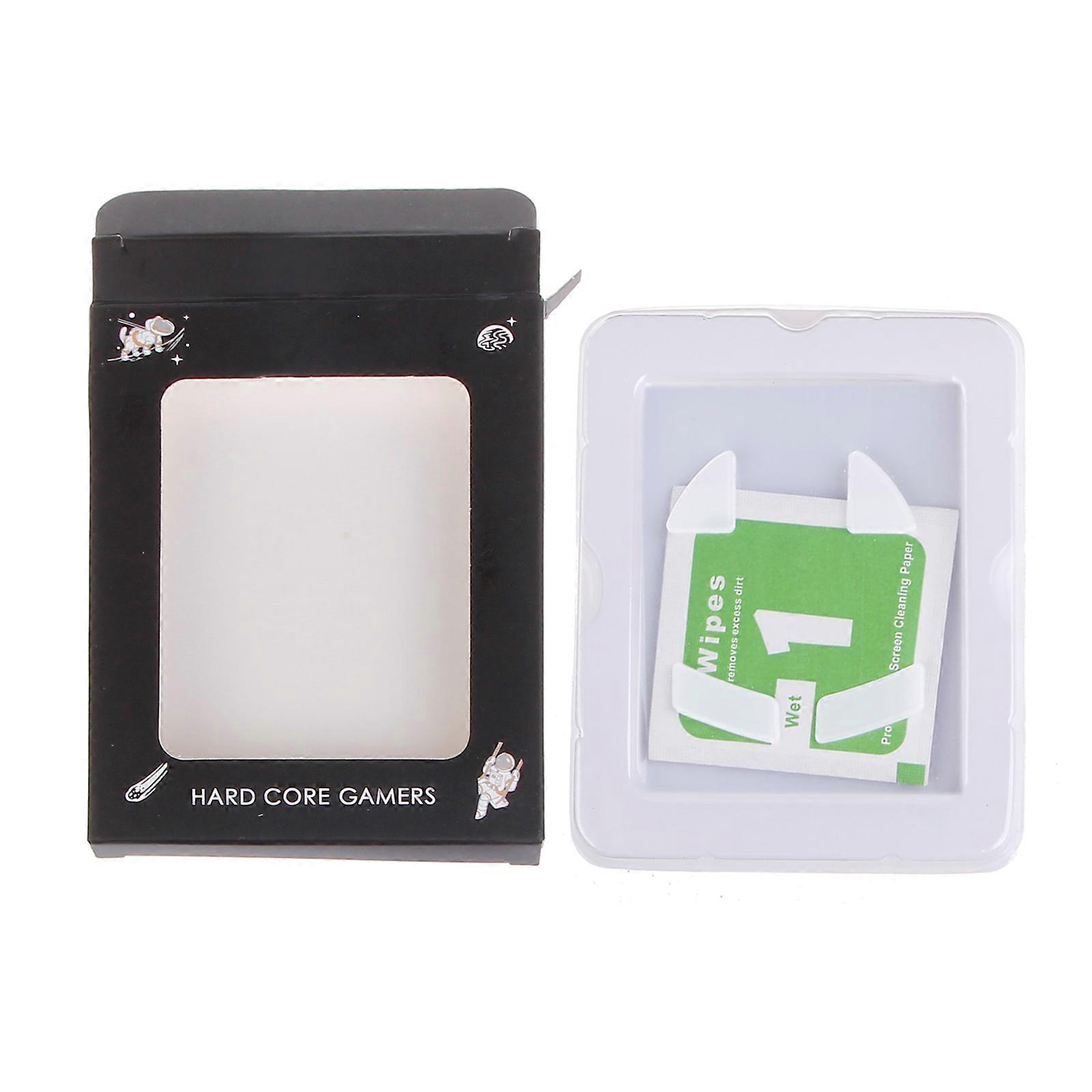 Glass Mouse Skates Pad 1Set Rounded Curved Edges Mouse Feet Stickers for  Viper Ultimate Wireless Mouse Multicolor