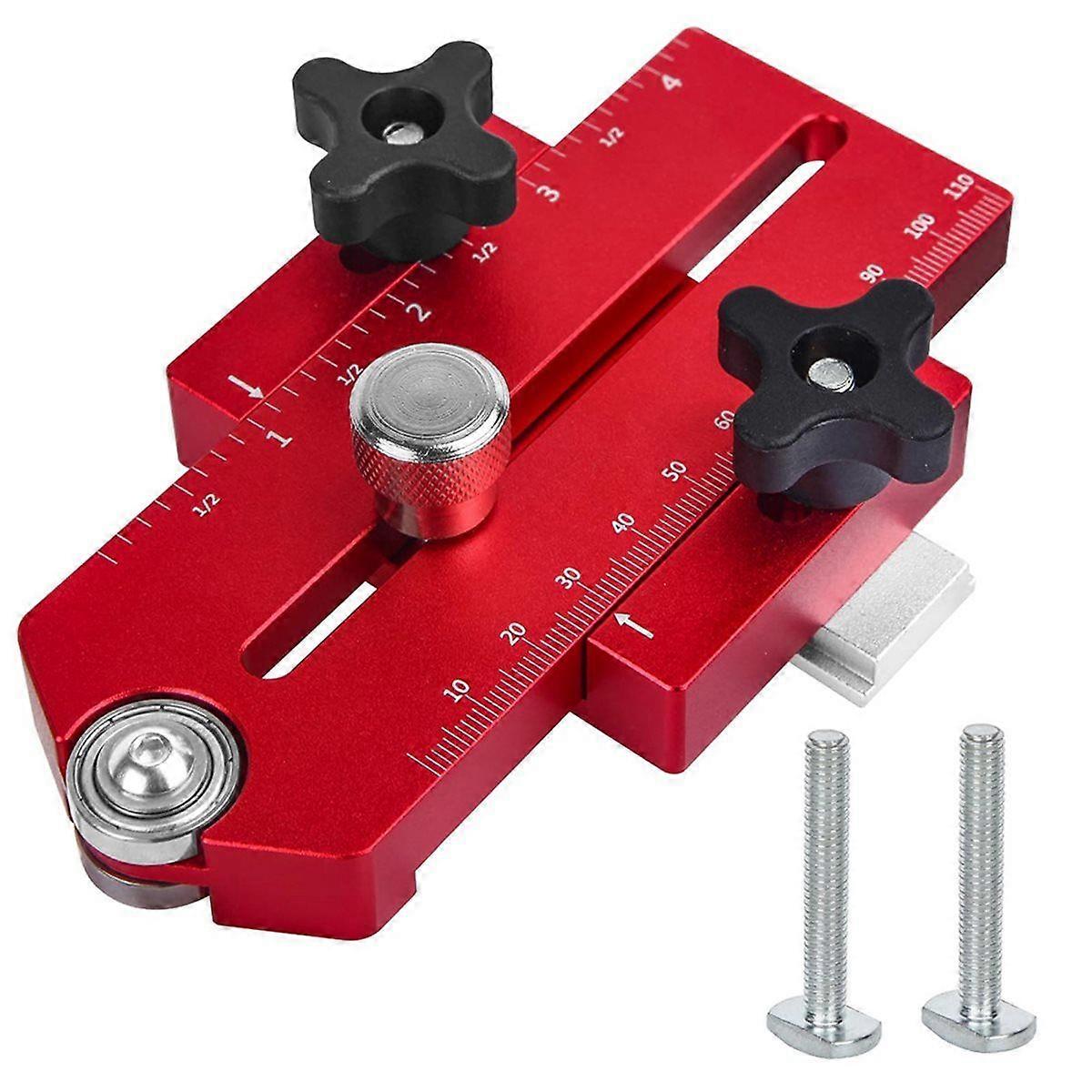 Thin Rip Jig Table Saw Jig Guide, Accurate Thin Rip Guide, Table Saw Thin Strip Jig for 3/8 Inch X 3