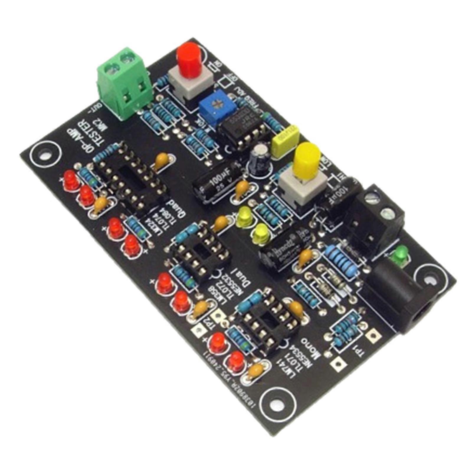 Efficient In Circuit Testing Device Enabling Quick Fault Diagnosis On Electronic Boards For Operational Amplifiers Multicolor
