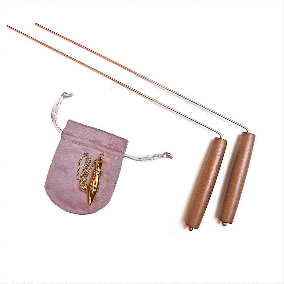 2 PCS Copper Dowsing Rods Kit
Copper Dowsing Rods Kit