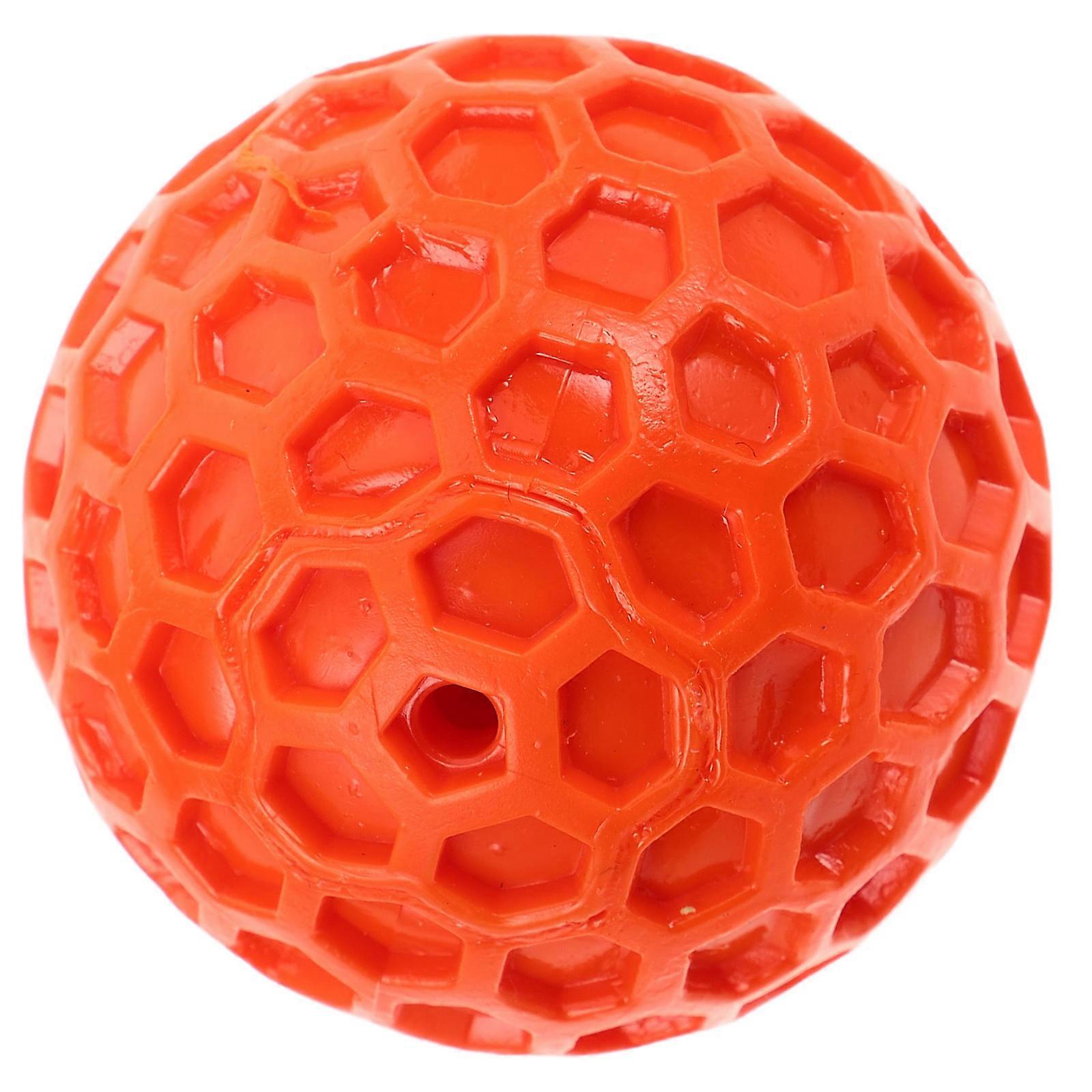 Squeaky Pet Toy Ball for Playing Soft Rubber Chew Ball for Small and Medium Dogs