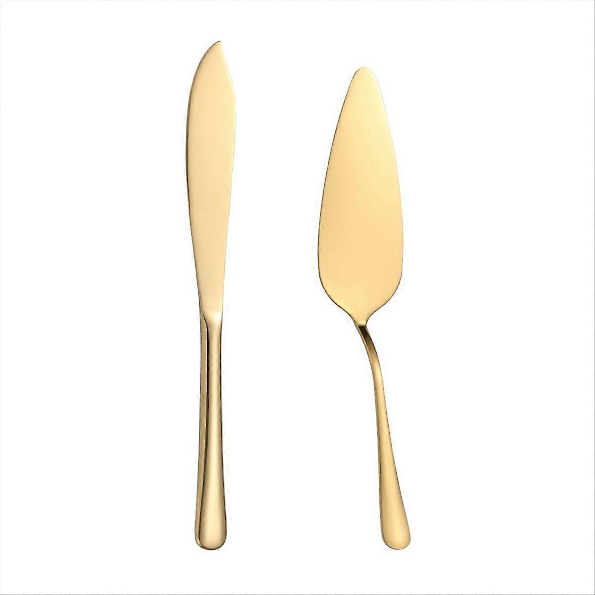 Cake Cutting Set for Wedding, Cake Knife and Server Set, B