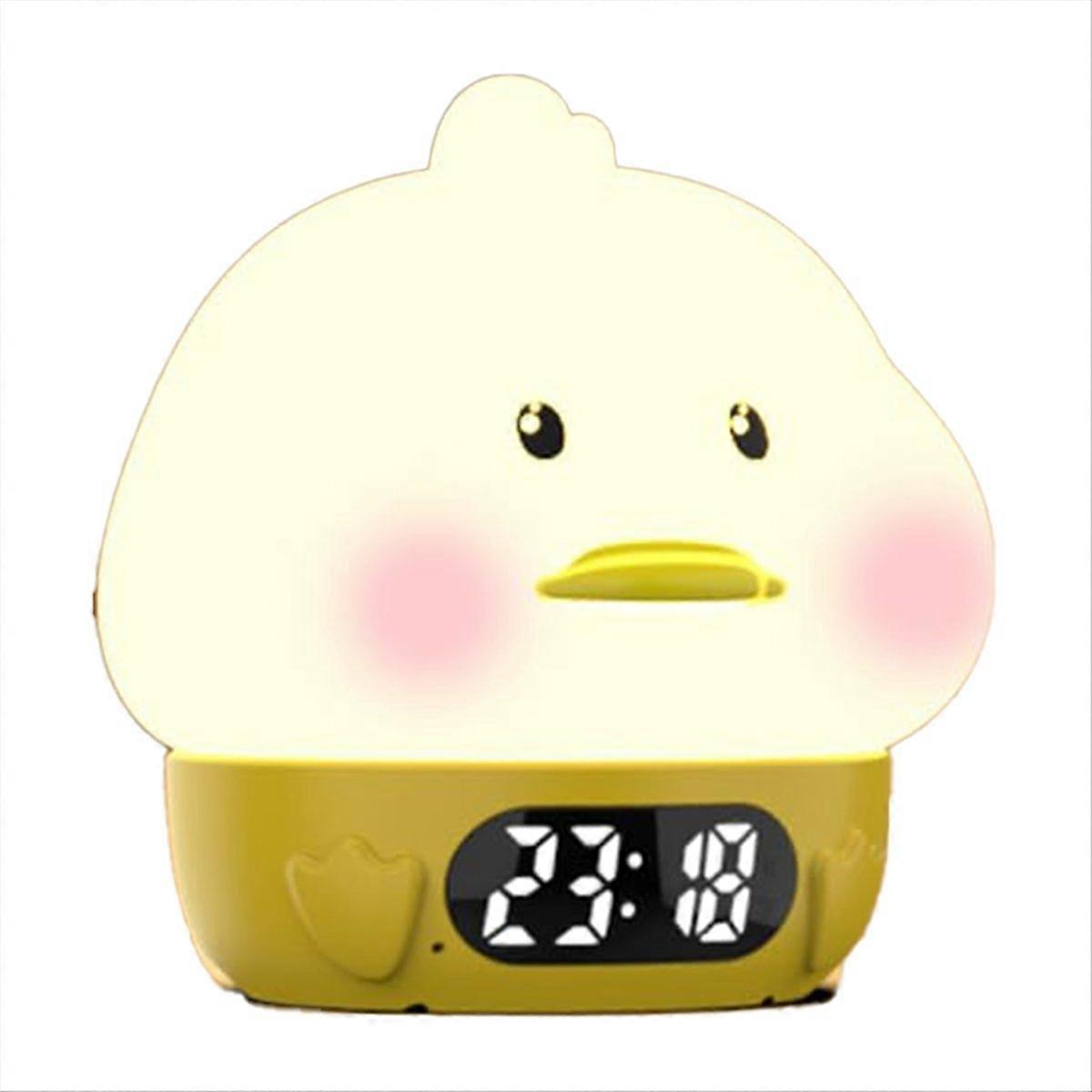 Alarm Clock Lights for Kids-Duck Night Lights,Temperature Display