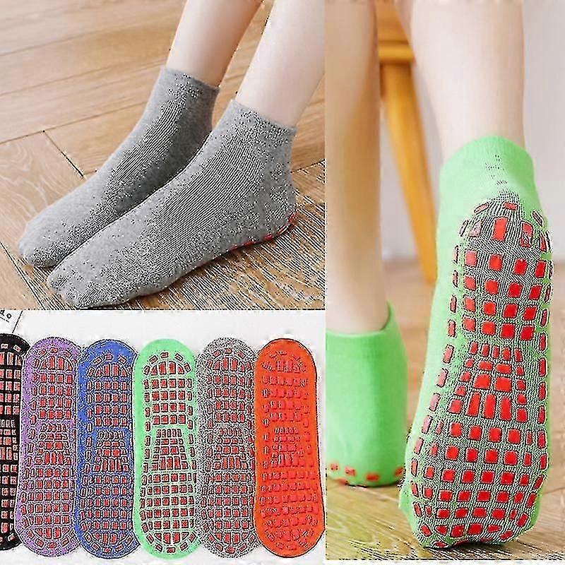 5双专业蹦床袜分配防滑地板袜成人家庭婴儿儿童早教瑜伽袜