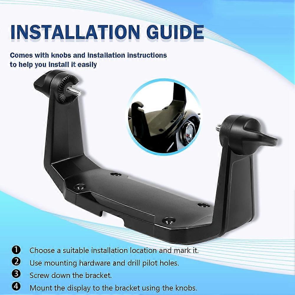 740146-1 Gimbal Bracket Mounting Bracket with Knobs Mounting Screws for Humminbird Helix-7 Series Fish Finders