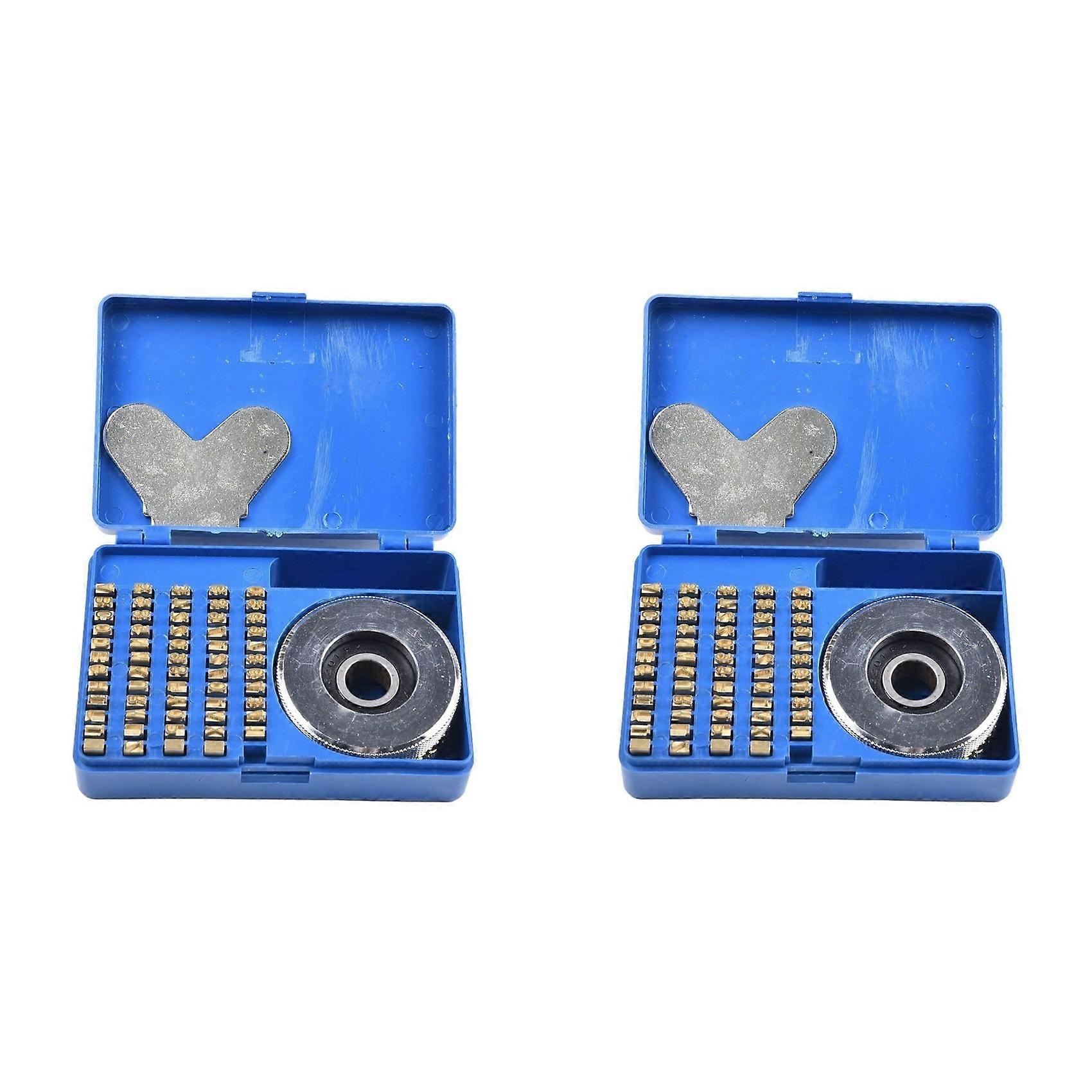 2X Letters Printing Wheel, Character Character Letters Numbers Printing Wheel Alphanumeric Printing Wheel