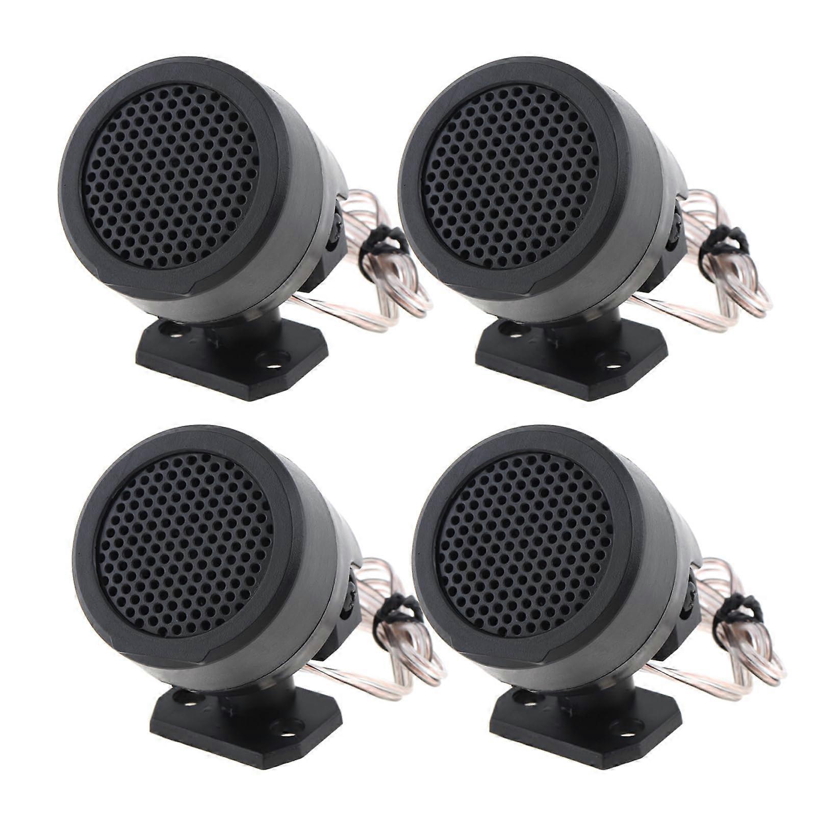 4pcs 500W  Efficiency Car Tweeter Speakers with Crisp Audio Output for Stereo System