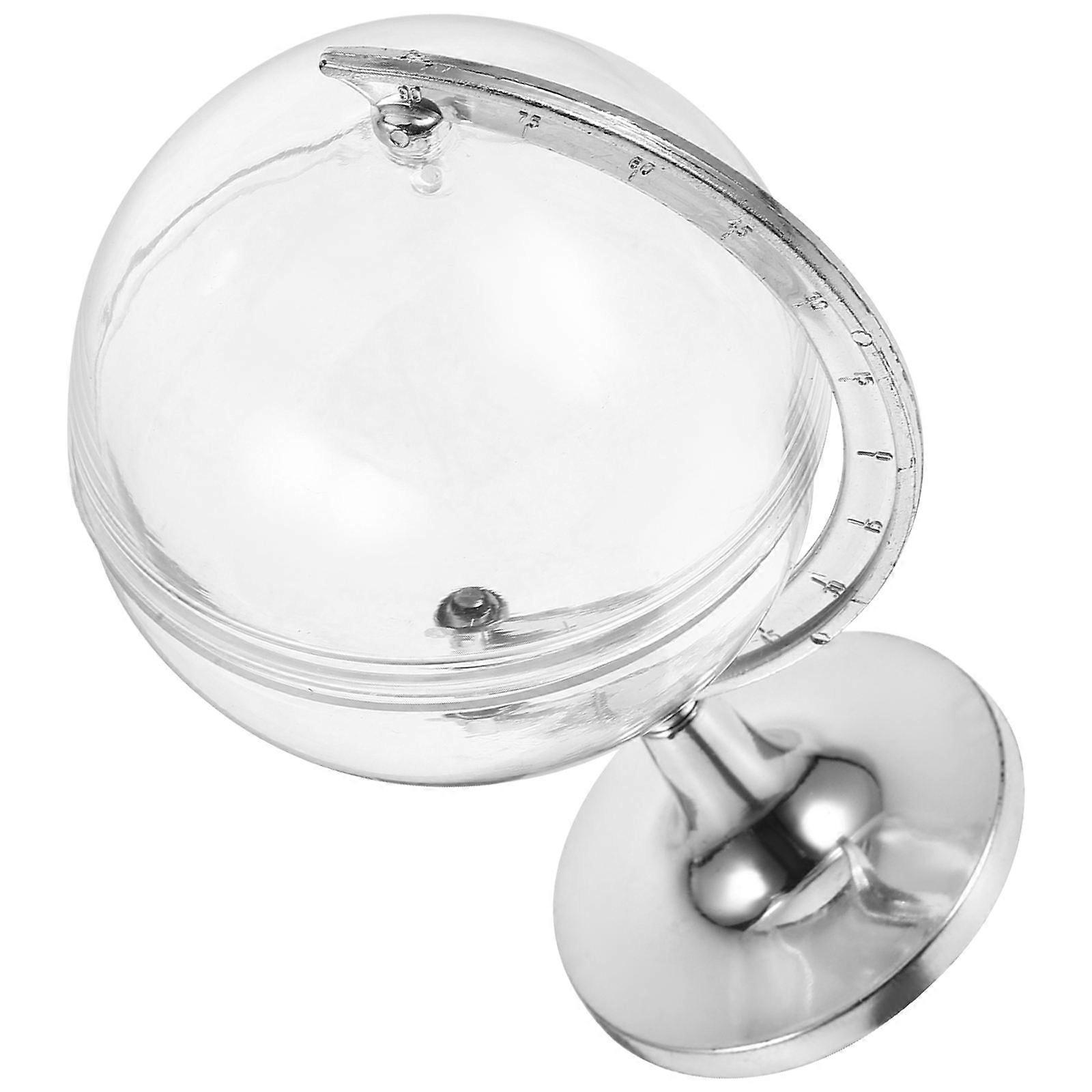 Plastic Silver Globe Candy Boxes for Party Storage 10Pcs Multifunctional