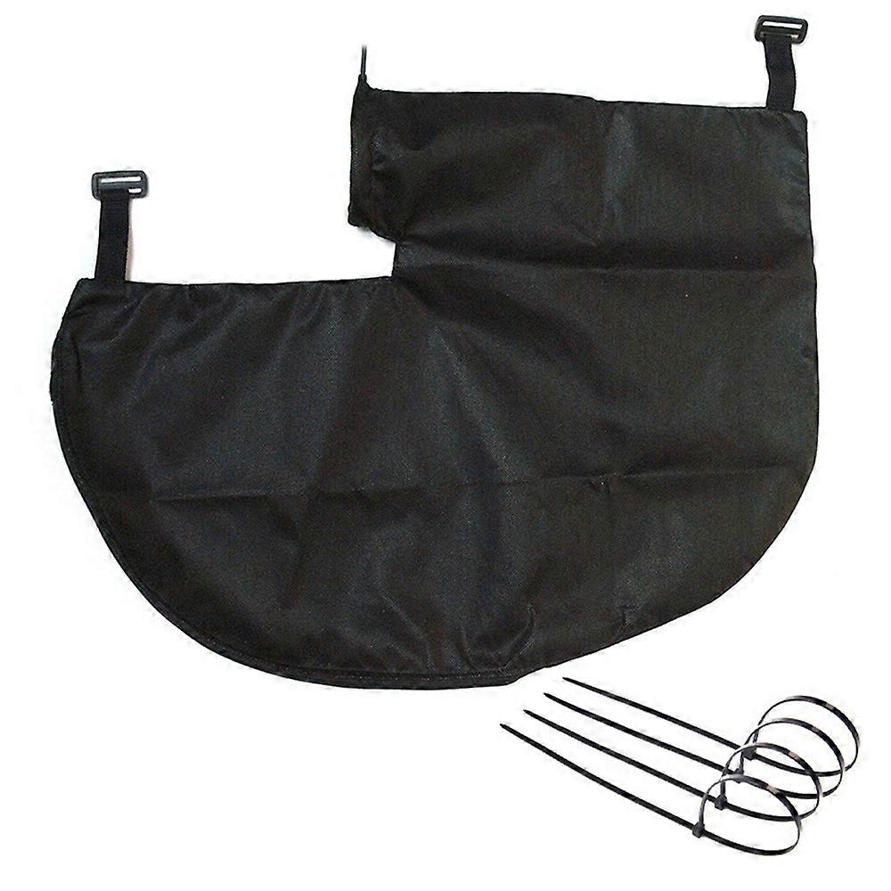 Leaf Blower Vacuum Bag Adjustable Replacement Collection Bag with Zipper Tear-Resistant