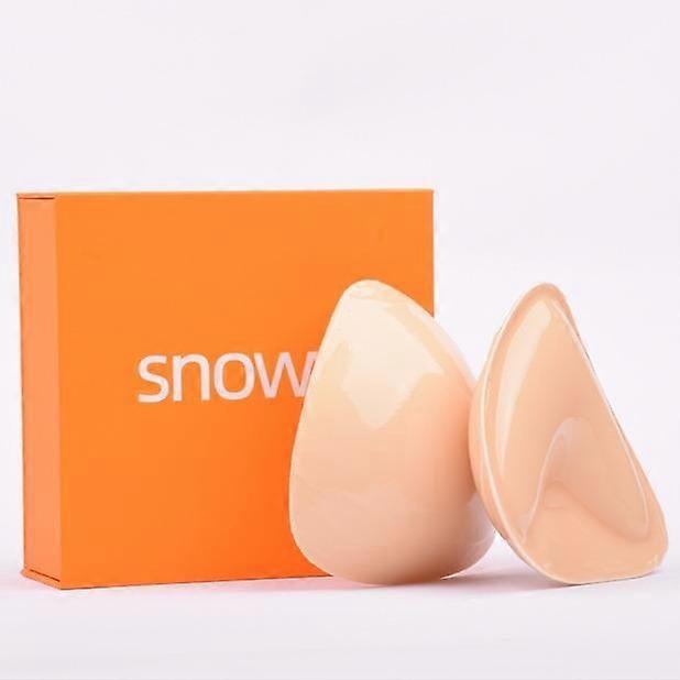 SNOWY Sticky Push-Up Inserts - The Ultimate Instant Lift Solution for Women! Get 2 Cup Sizes Bigger Instantly with Our Ultra-Sticky, Washabl