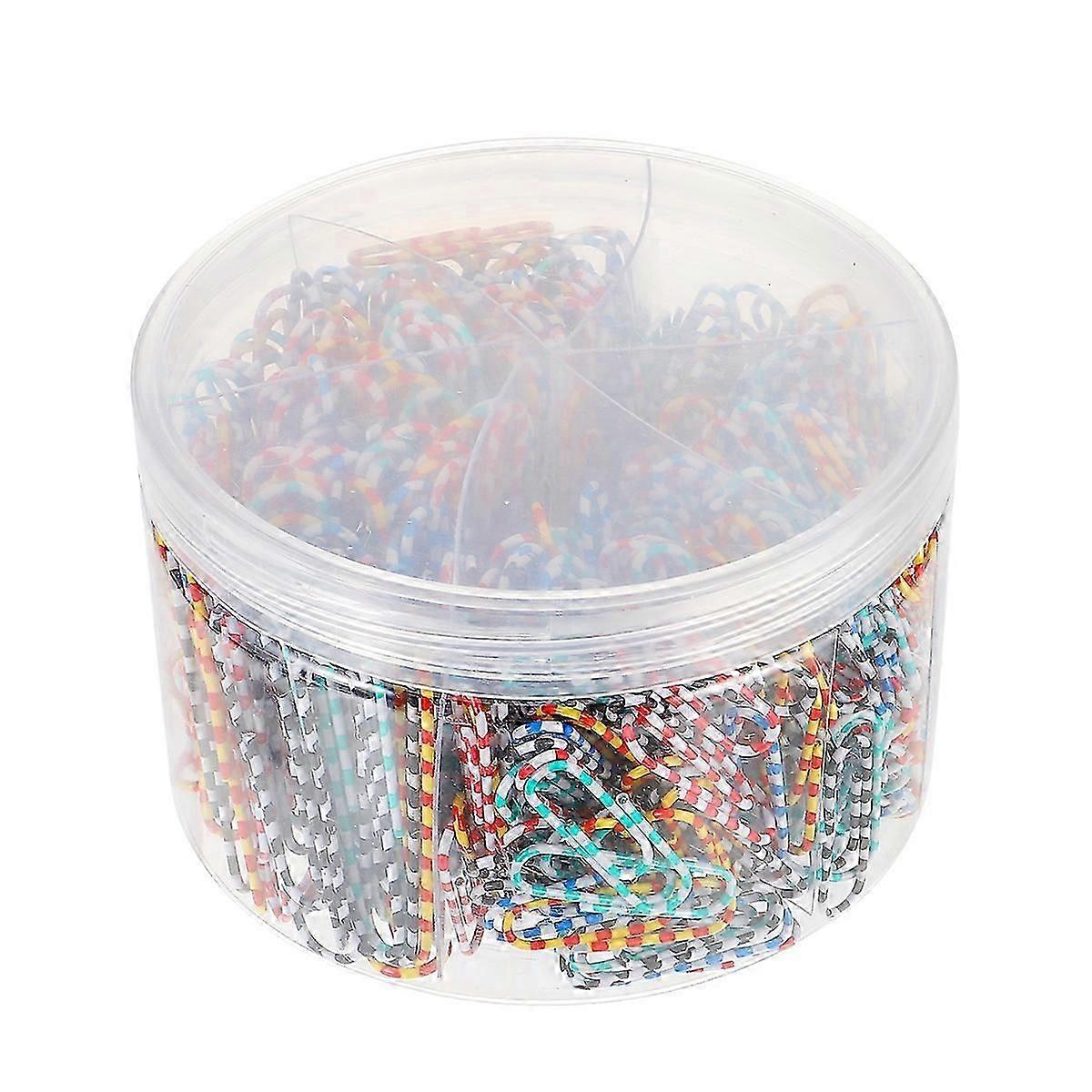 Note Memo Wire Clips Metal Paperclips Zebra Pattern Study Portable 450Pcs2.8X0.9cmAssorted Color  A-S Edition 1212