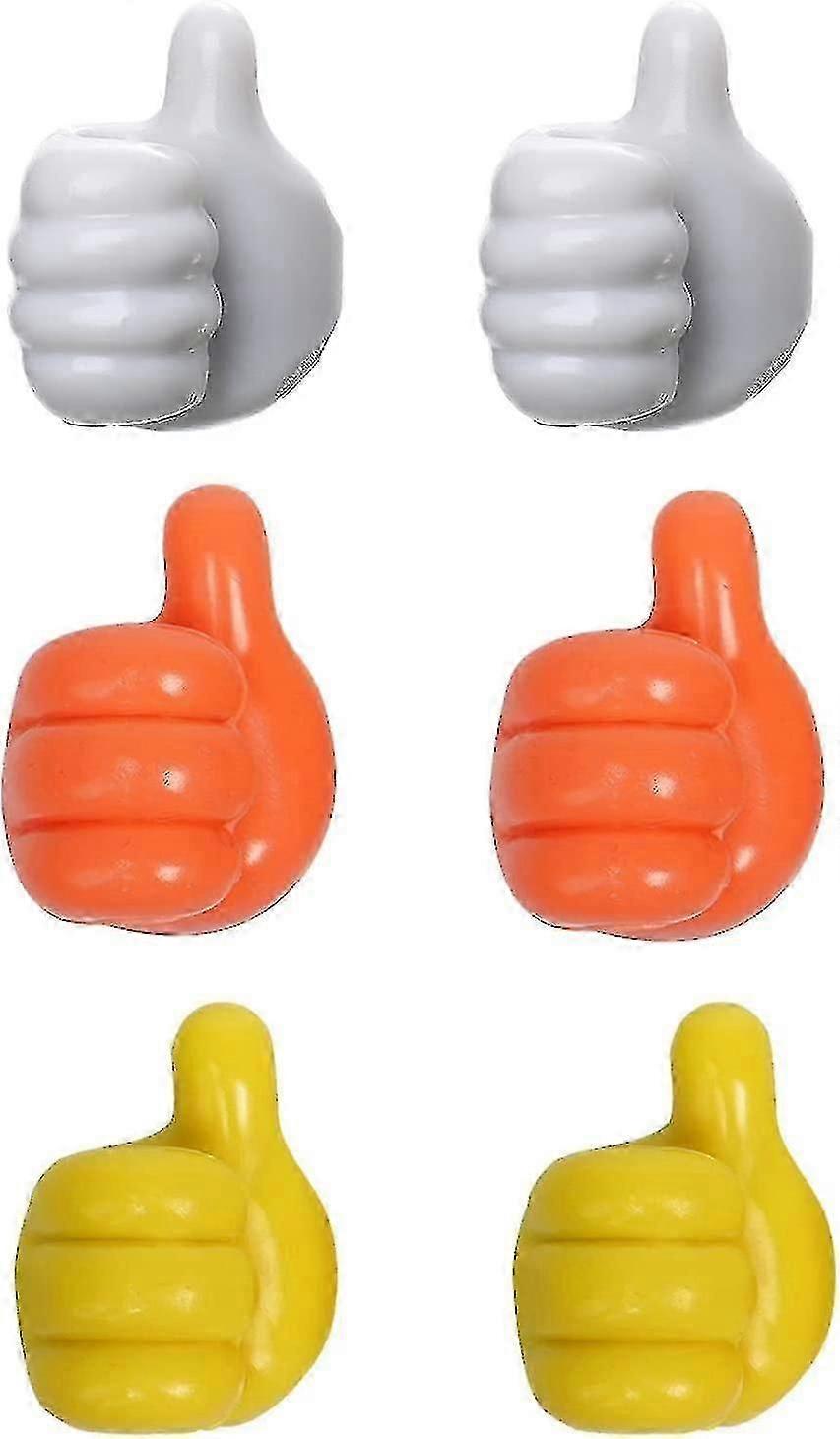 Left Right Thumb Self Adhesive Hooks Holders For Hanging Self-adhesive Thumb Clip Hook Wall