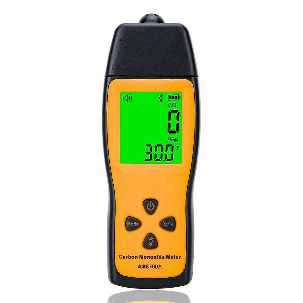 Carbon Monoxide Detector with Alarm, Handheld CO Gas Leak Tester 01000ppm Wide Range