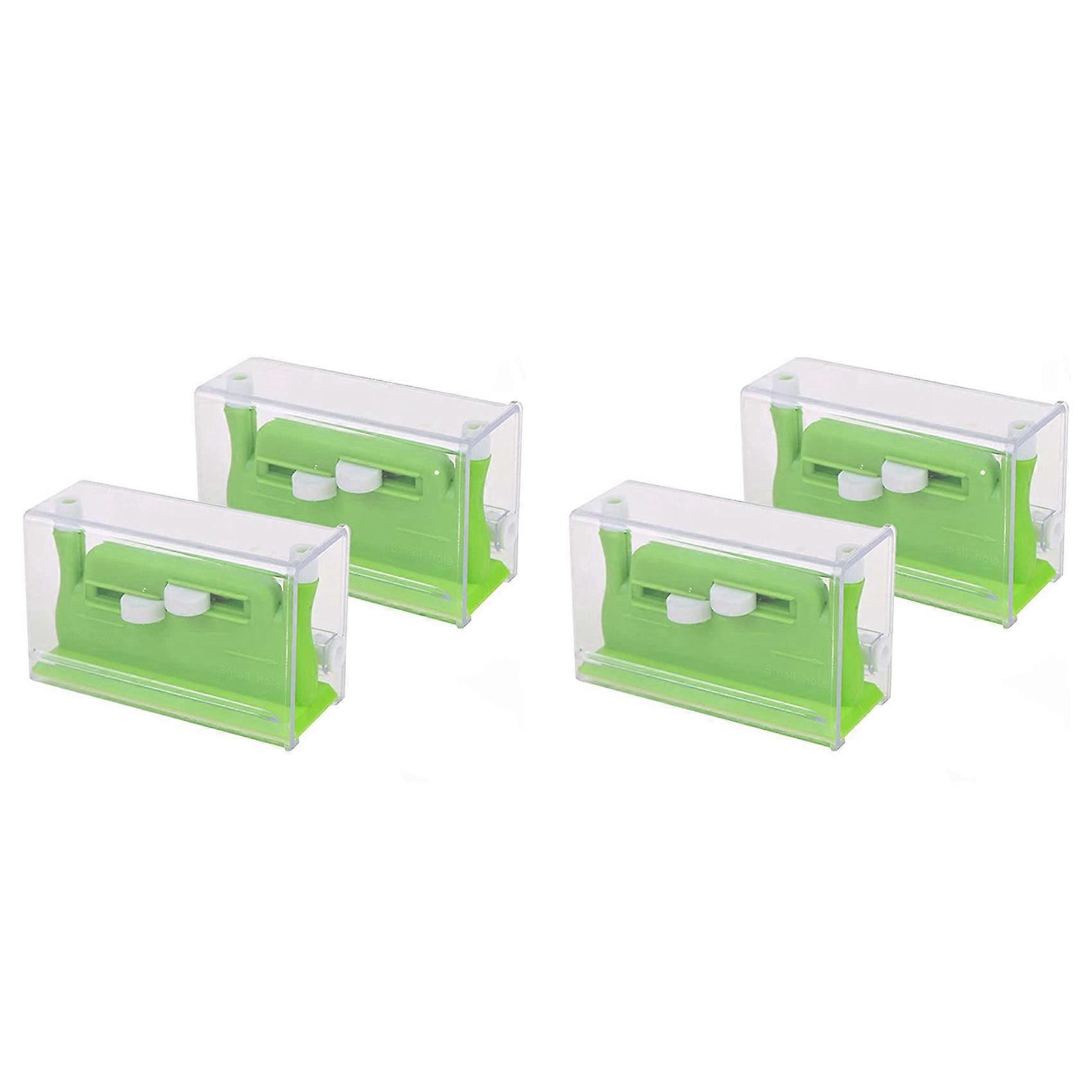 4Pcs Automatic Needle Threader,Sewing Tool Needle Threader,Automatic Needle Threaders for Hand Sewing (Green)