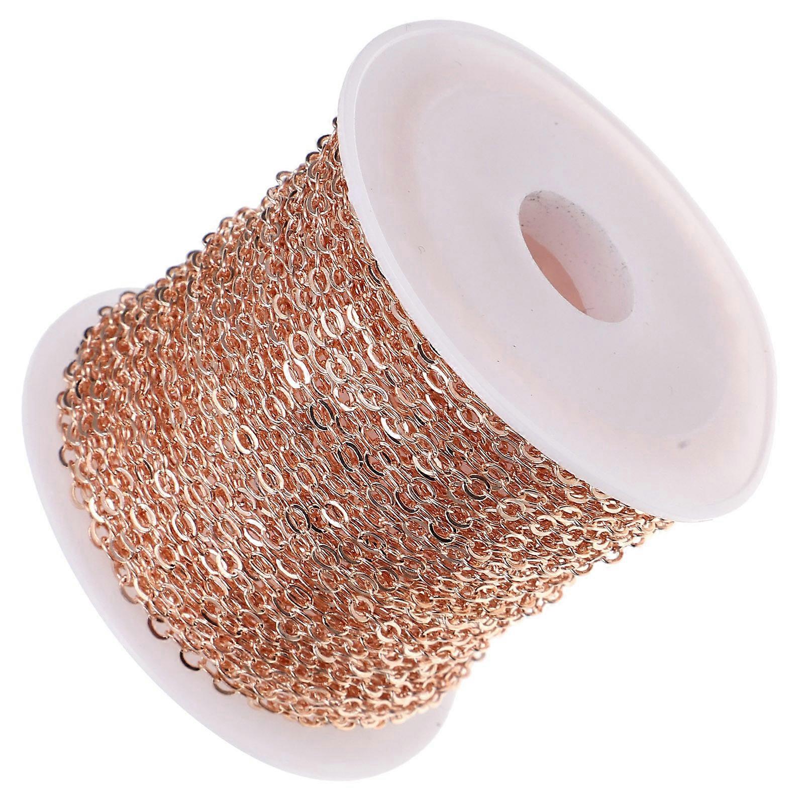 Copper Chain Sweater Chain for DIY Jewelry Making 1 Roll Accessory