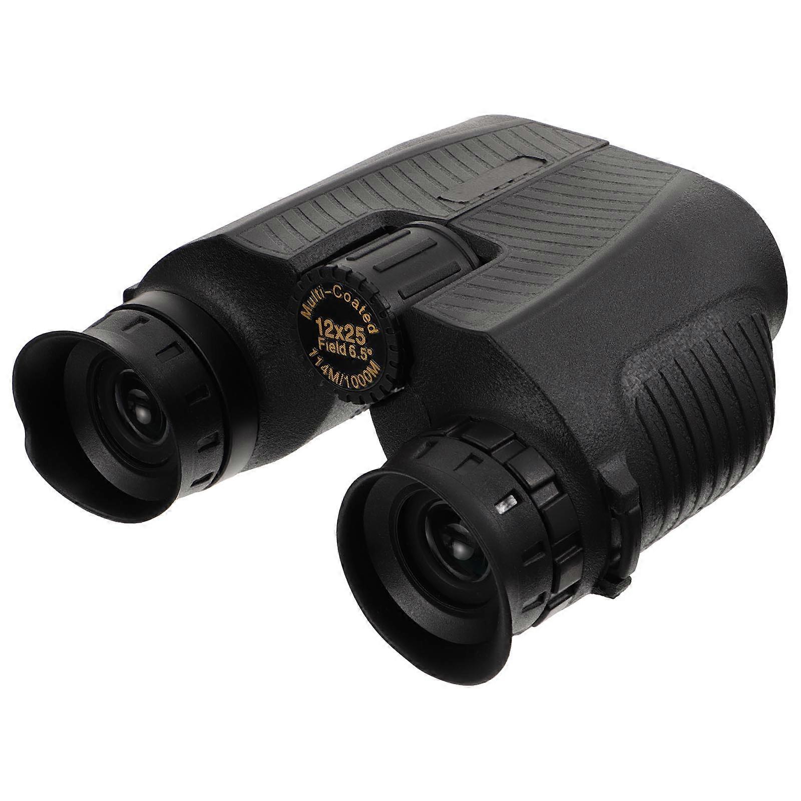 Compact Binoculars Night Vision Binocular for Viewing 12x25 Durable Rubber