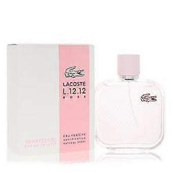  Lacoste Eau De Lacoste L.12.12 Rose Eau Fraiche by Lacoste - Eau De Toilette Spray 3.3 oz - Women 