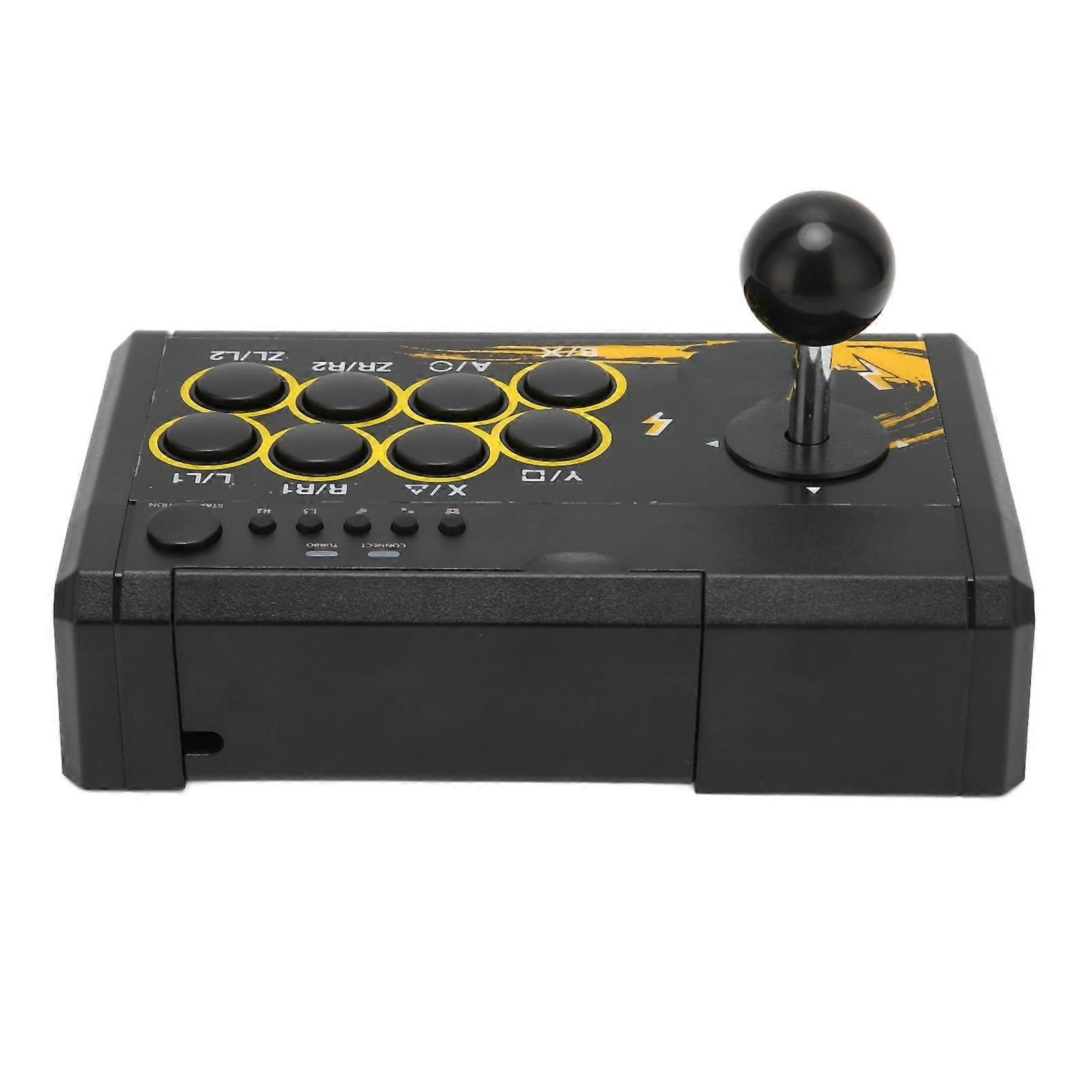 Arcade Fight Stick USB Wired Game Controller with Turbo Function for PS4 PS3 Switch PC