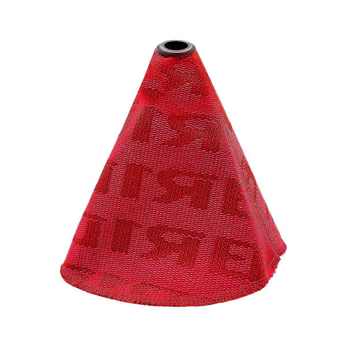 Waterproof Car Gear Shift Cover Dustproof Universal Boot Protector for Manual and Automatic Vehicles Red