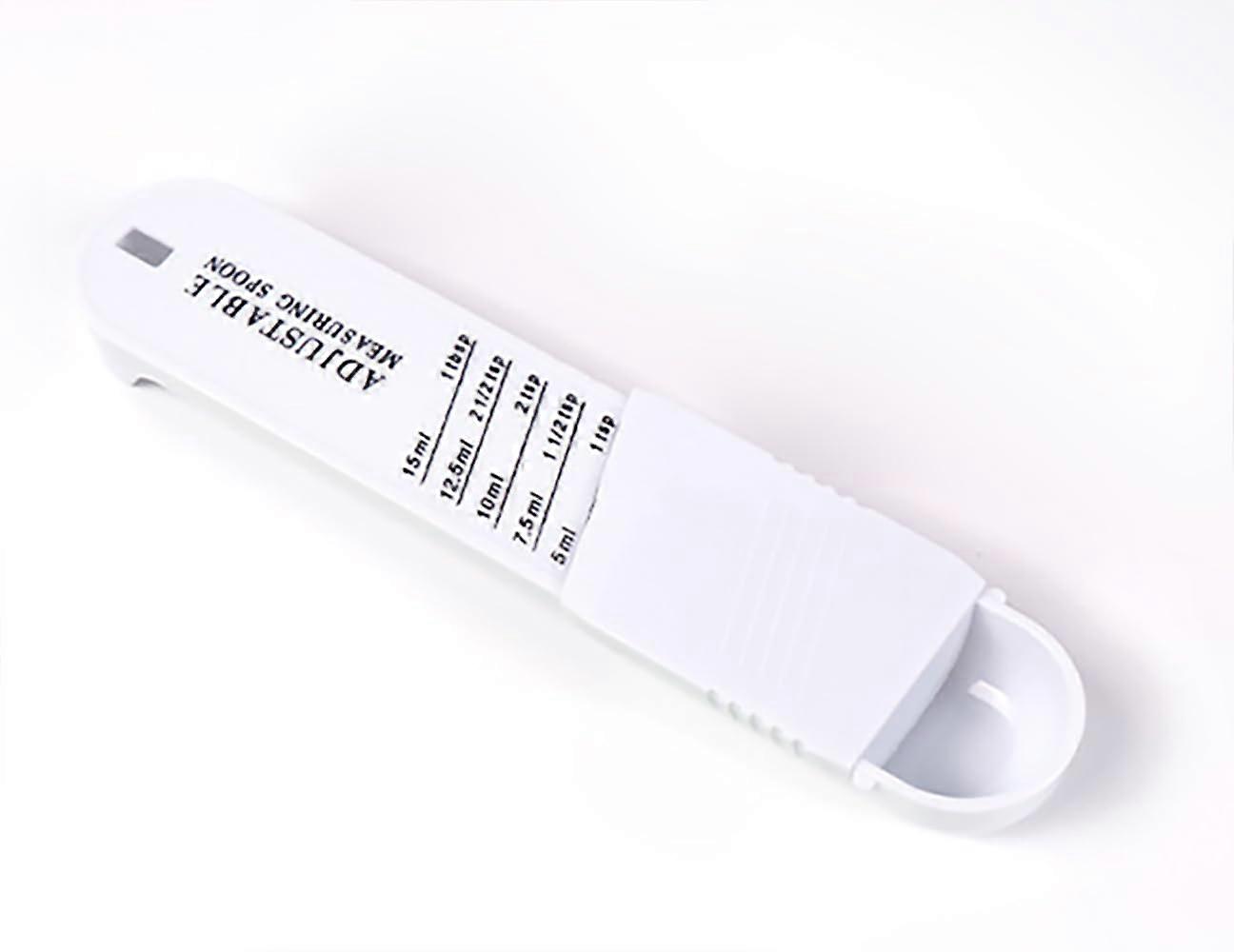 Adjustable Measuring Spoon 5in1 MultiScale Kitchen Tool for Cooking and Baking Easy Clean