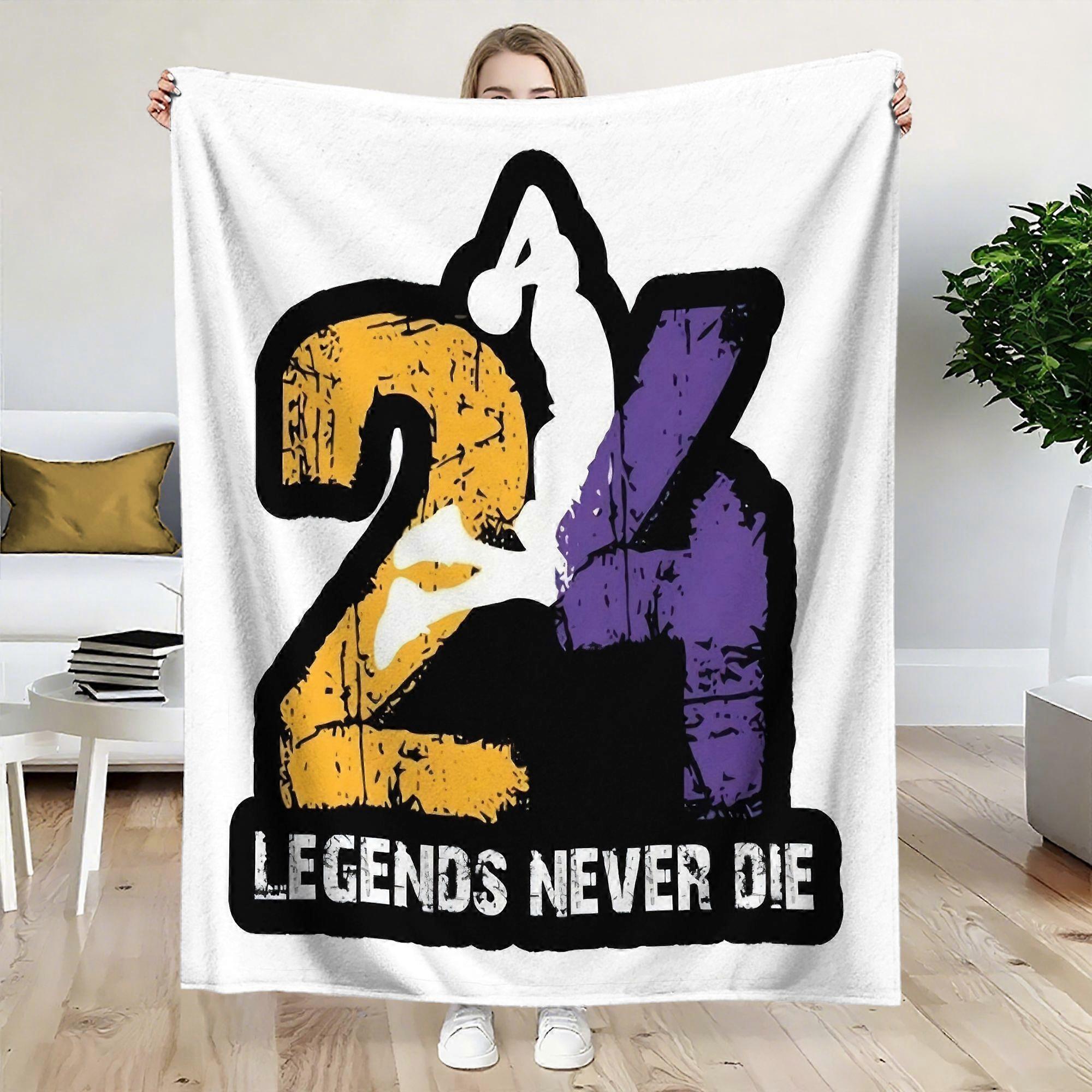 24 Kobe Luxury Flannel Blanket  Soft Lightweight & Plush  Suitable for Sofa