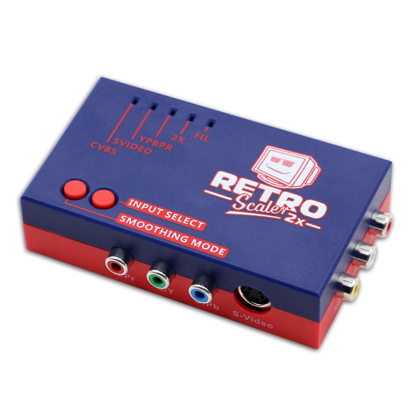 Retro Game Console Converter with Zero Latency Output, 480p 576p HDMI Adapter