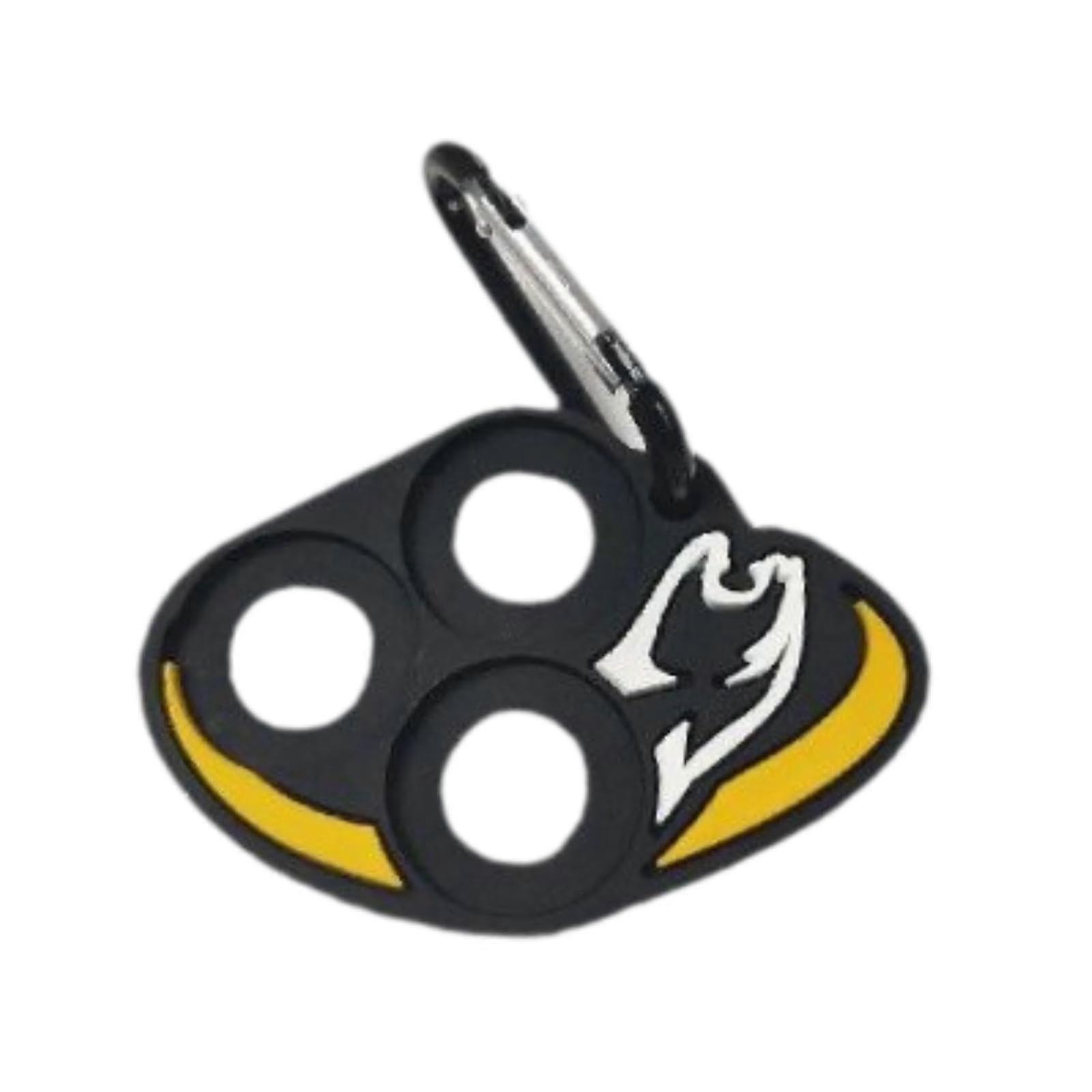 Pool Cue Joint Protector Holder with 3Hole Durable Rubber Clip for Billiard Cue Storage