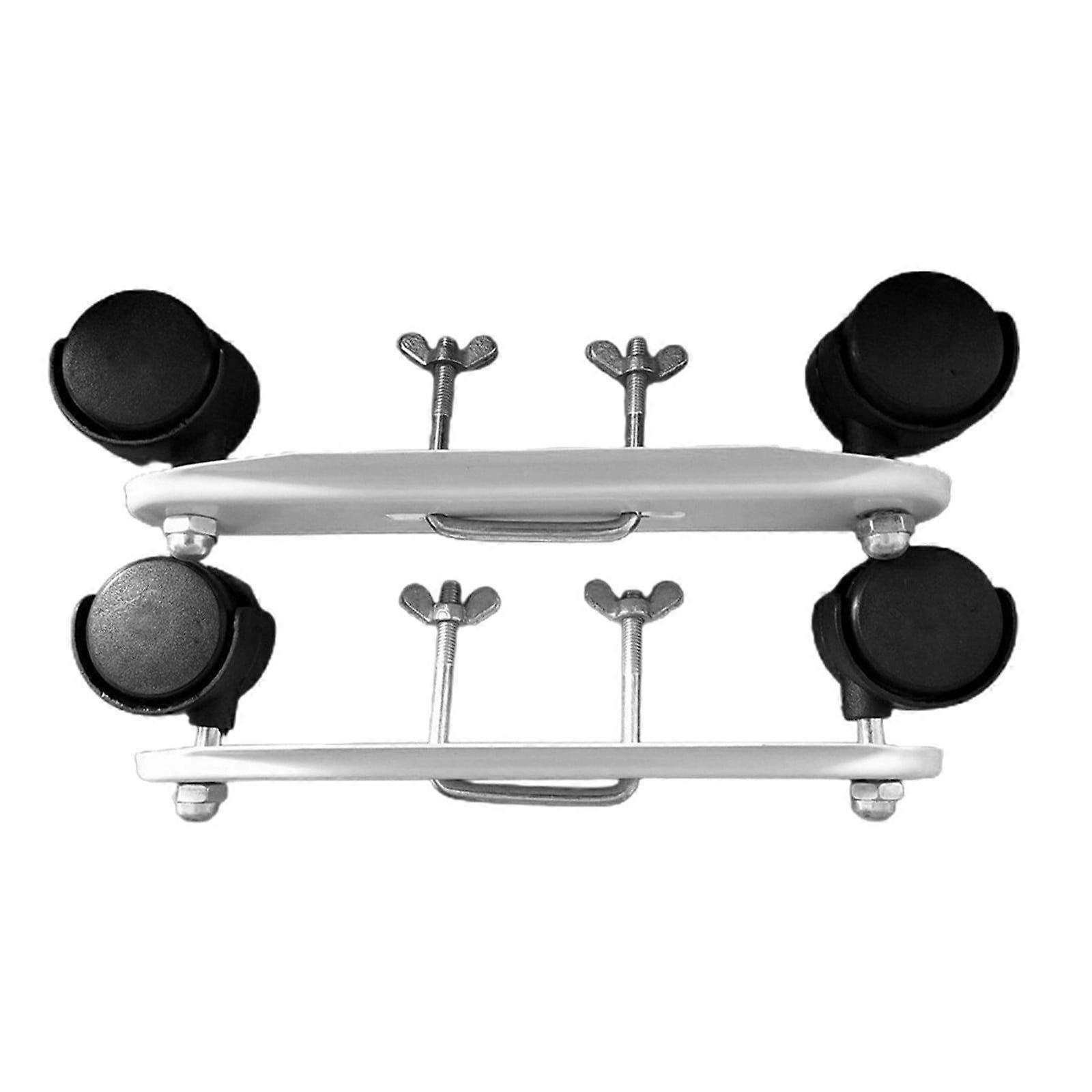 Electric Heater Foot Stand Adjustable Support with Wheels for Easy Movement