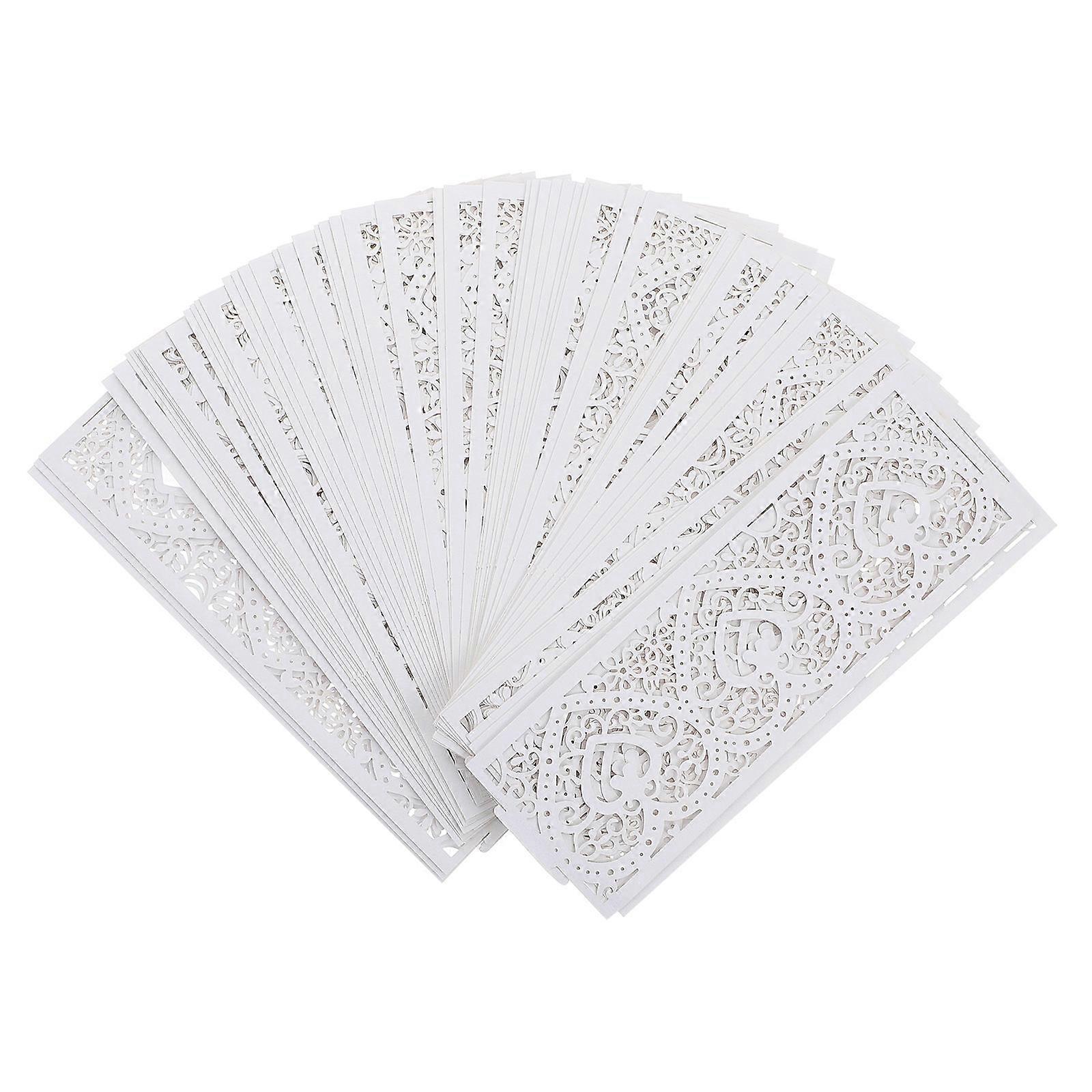 Tea Light Candle Wraps Decorative Lamp Covers for 150Pcs White