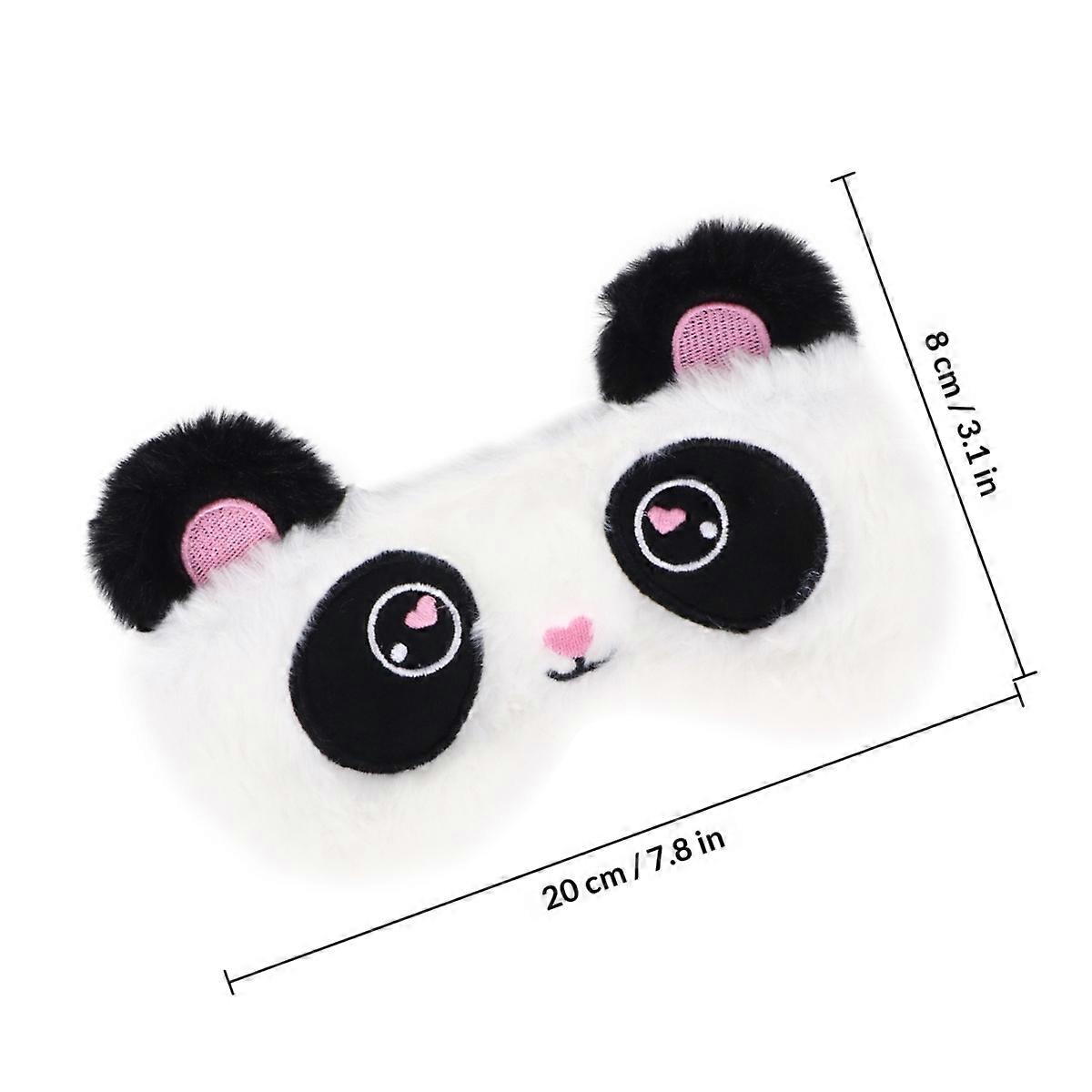 Sleeping Eye Cover Panda Design for Comfortable Blindfold with Blackout Effect