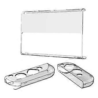 Capa protetora transparente em policarbonato para console de jogos Nintendo Switch (1 conjunto)