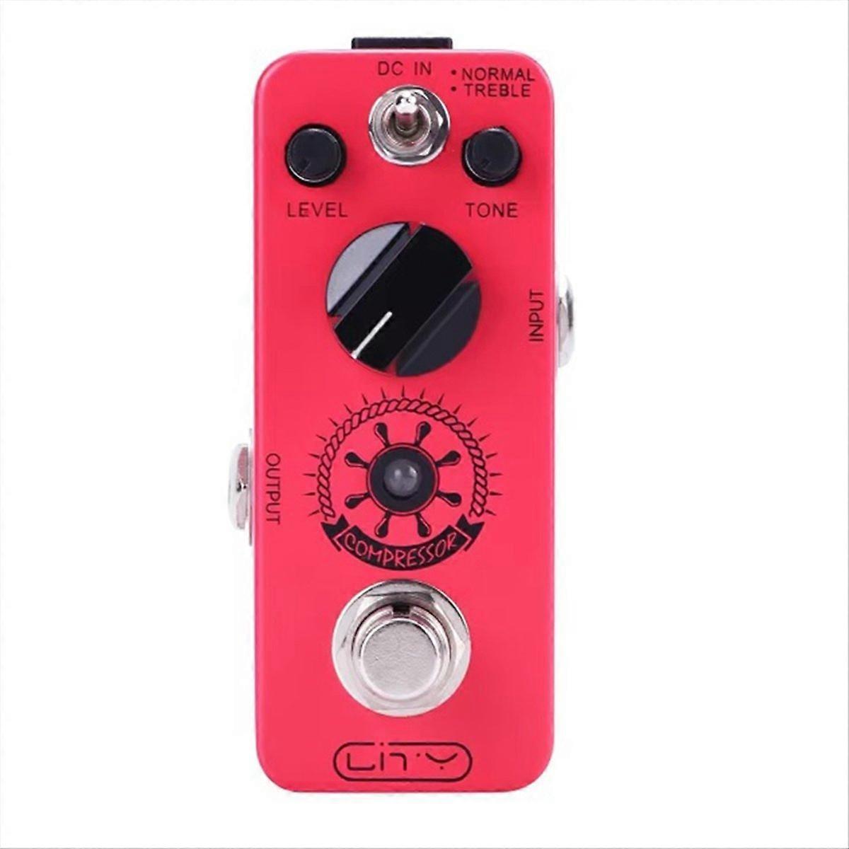 Elektrisk gitarpedal Gitareffektpedal Ren analog True Bypass