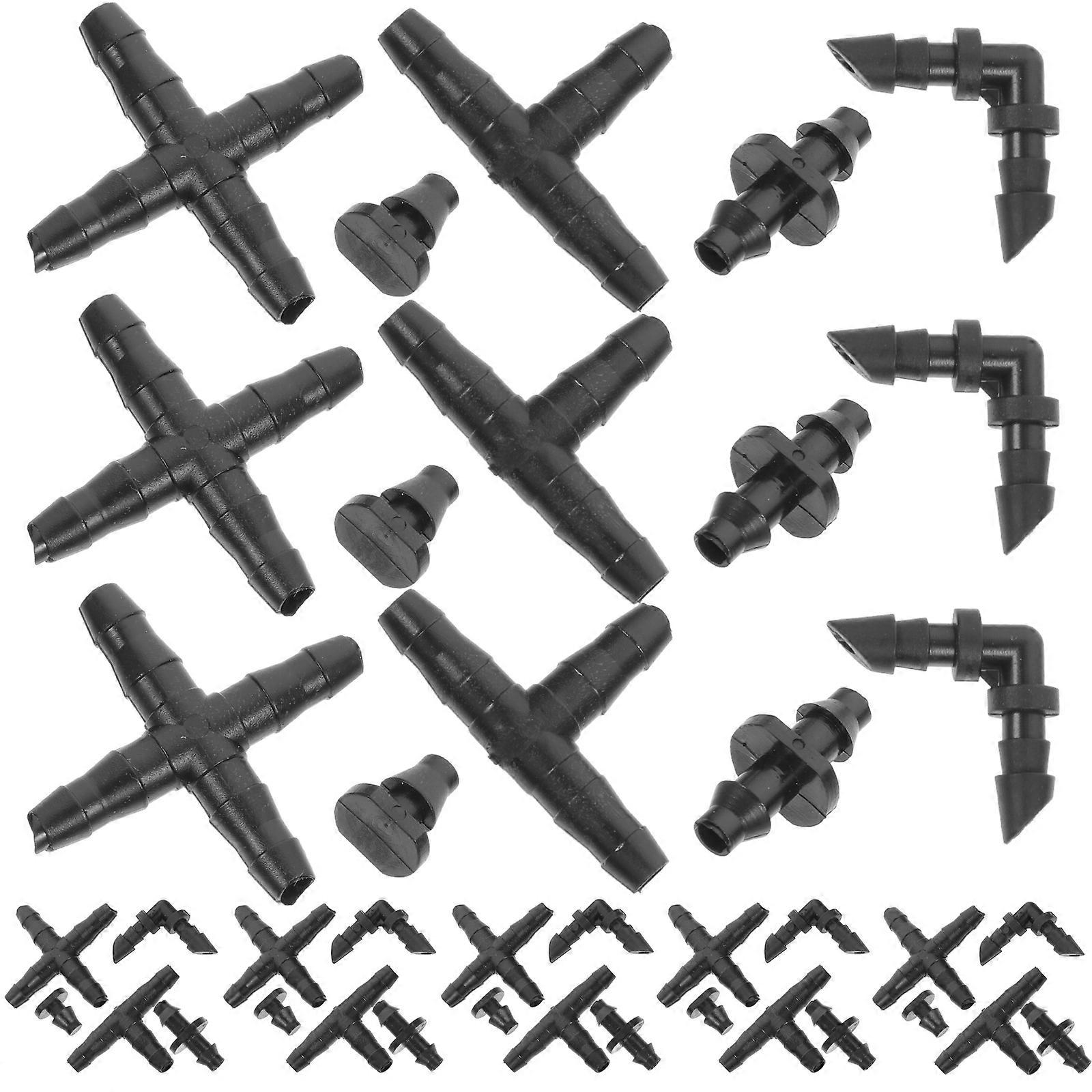 Drip Irrigation Hose Barb Adapter Quick Connect Fitting 3Sets Assortment