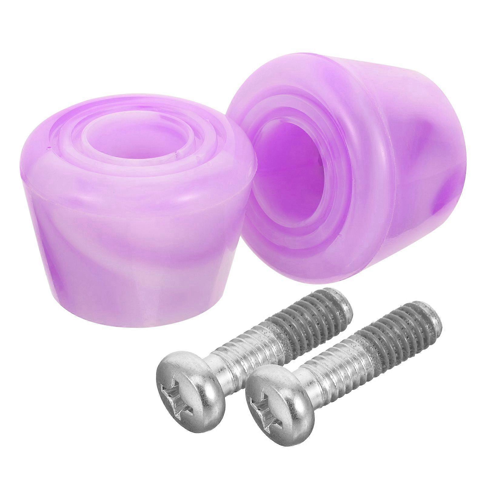 1 Set  Replaceable Skates Toe Stops Roller Skate Toe Stops Professional Roller Skate Brakes Replacements