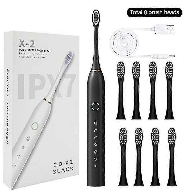 6-Speed Sonic Electric Toothbrush for Couples