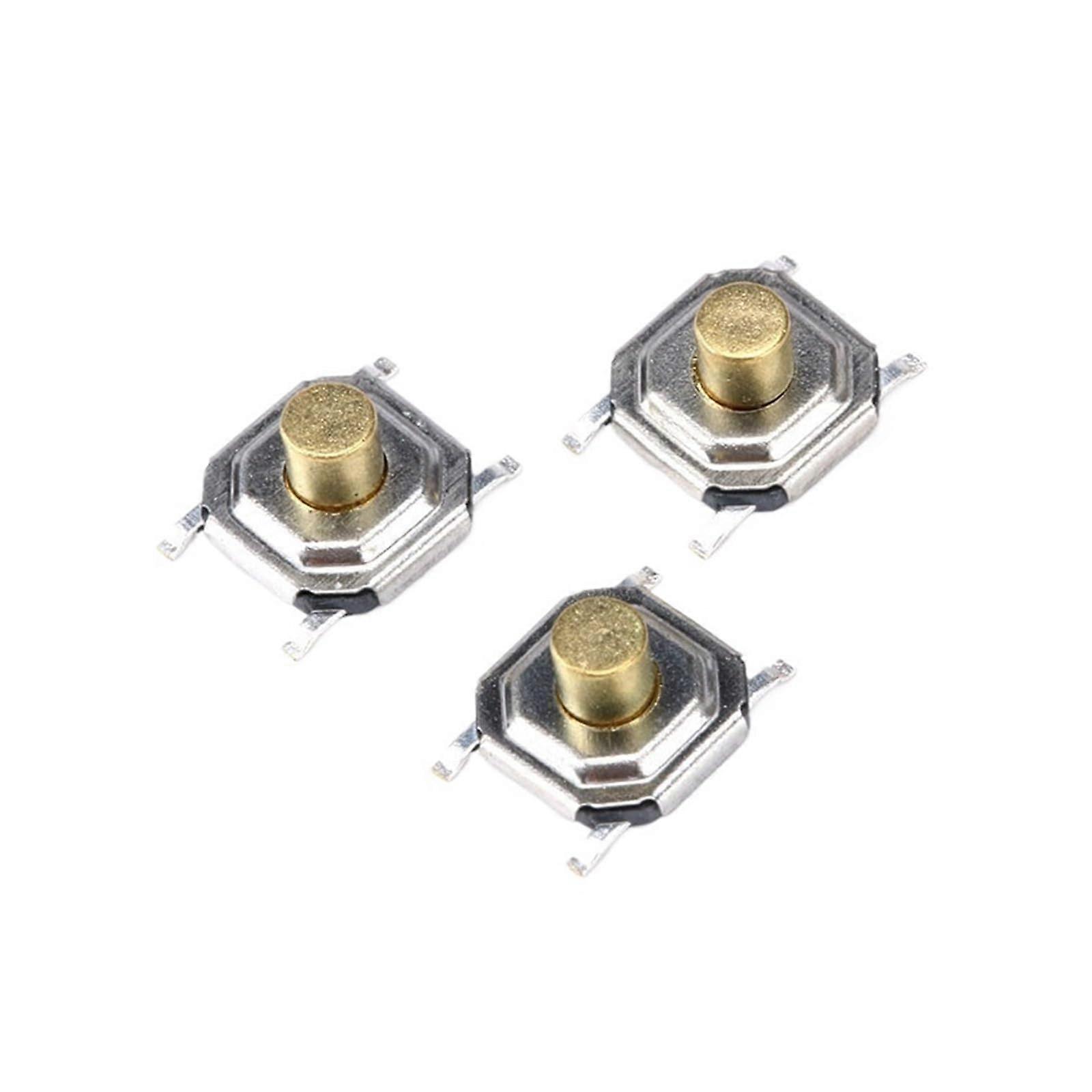 40PCS 4x4x3mm SMD Tactile Push Button Switch, Momentary Micro Switch for PCB Mount Projects