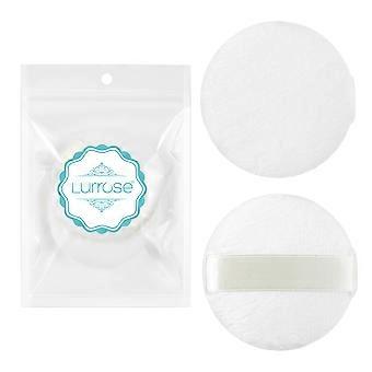Lurrose 3 Pcs Ultra Short Plush Fluffy Powder Puff Comfortable Toddler Body Dusting Powder Puffs