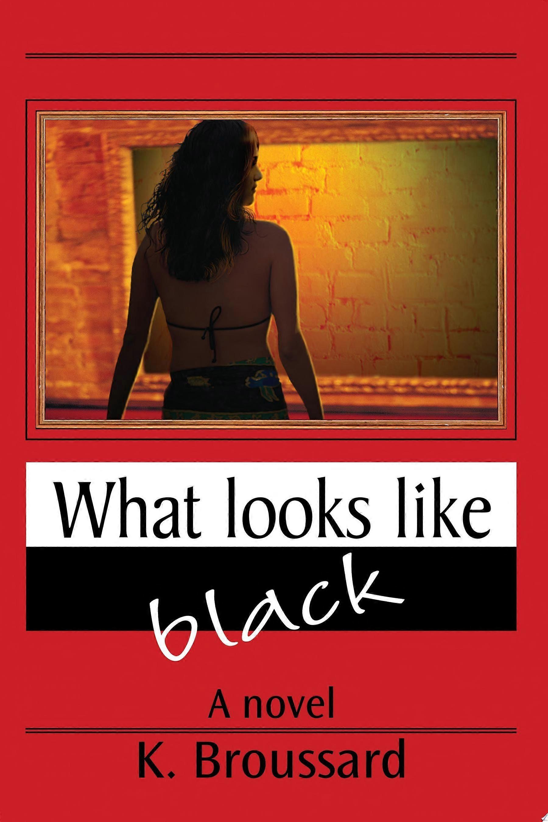 What looks like black