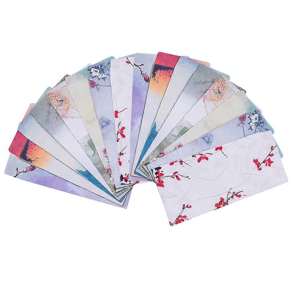 Fancy Paper Retro Envelope Assorted Color Rectangular Letter Writing Party Invitations 20Pcs
