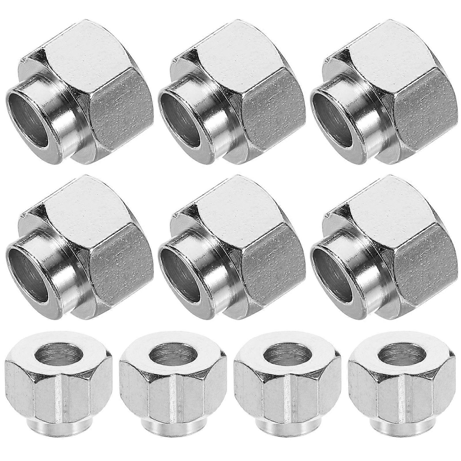 3D Printer Eccentric Spacer for Mechanical Assembly 100Pcs Silver