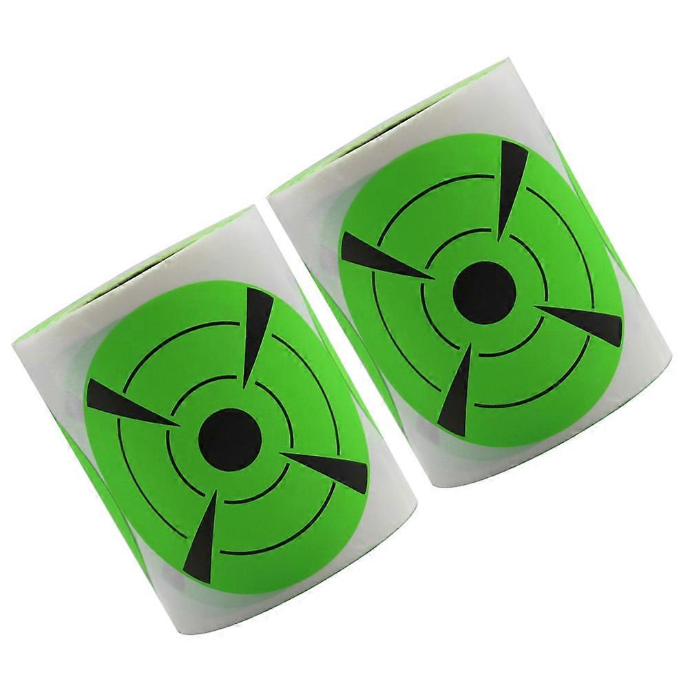 Portable Target Pasters with Self-Adhesive Function 10 Rolls Green ABS Material