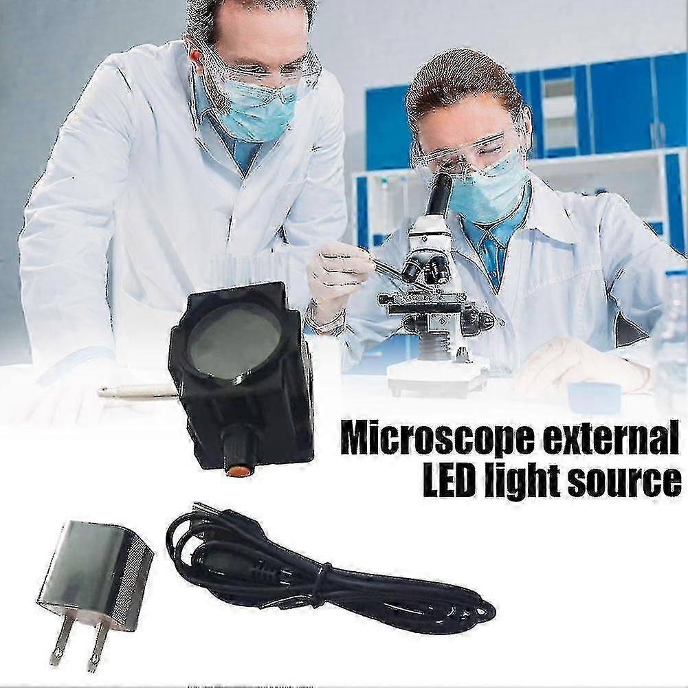 Microscope USB white LED light illumination compatible with stereo microscope