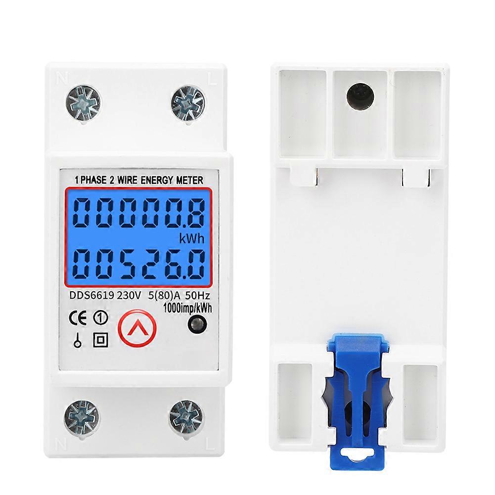 Multifunctional Electric Meter Resettable Single Phase Energy Meter With Backlight