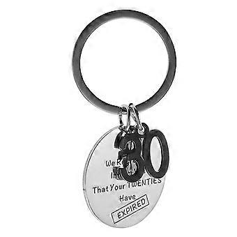 Birthday Keychain 30th  We Regret To Inform You Key Chain Girls Women Men Happy 30th Birthday Keychain For Family Friends Coworkers