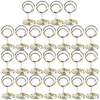 25pcs Table Number Holders Place Card Holders Photo Holder Wedding Centerpieces